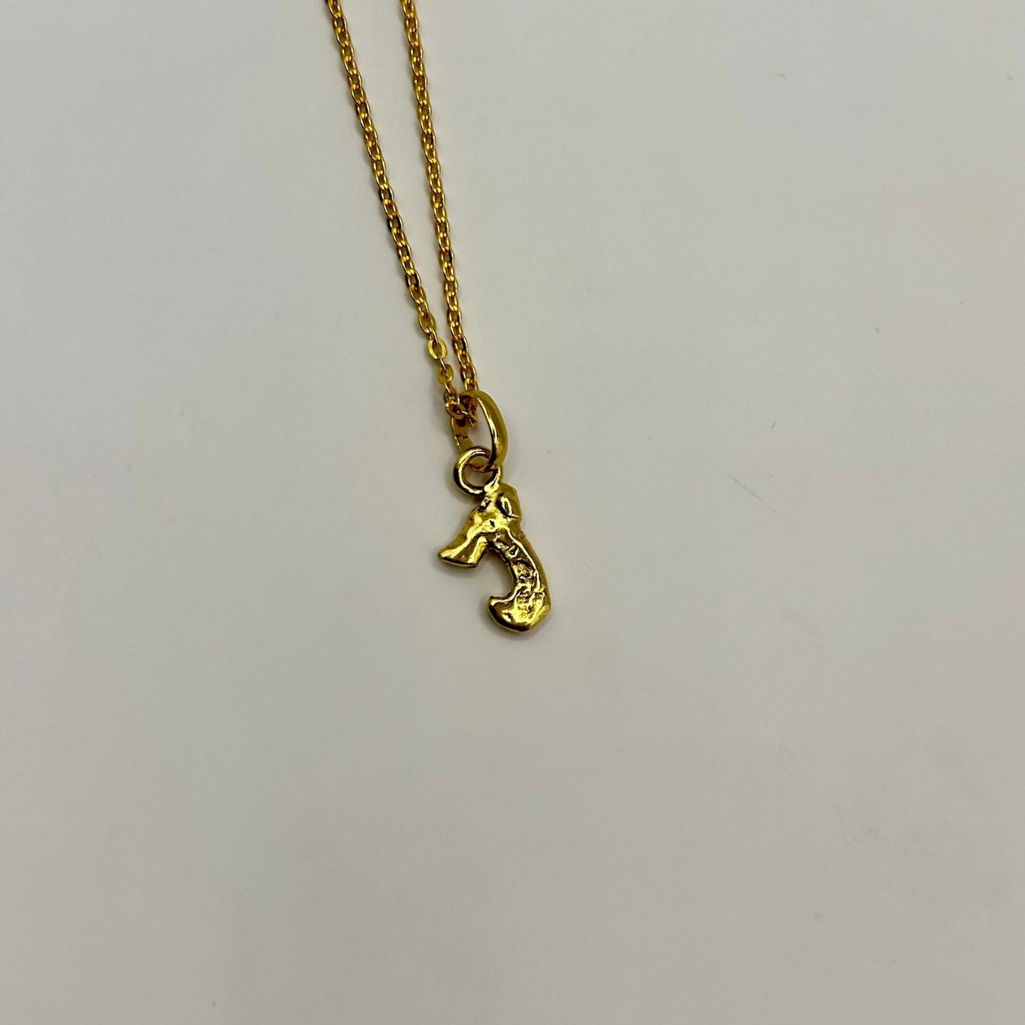 Letter Pendant Gold - Custom
