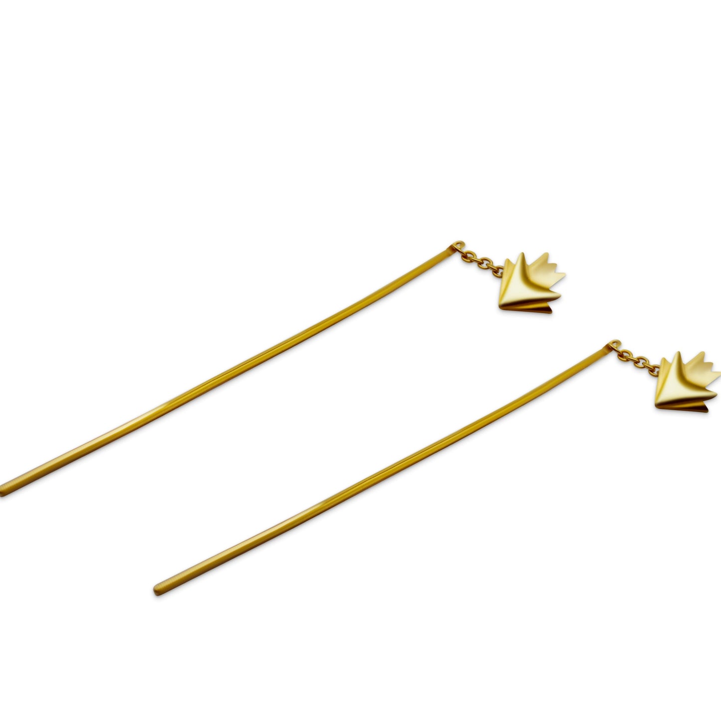 Regal Dangle Earring Gold
