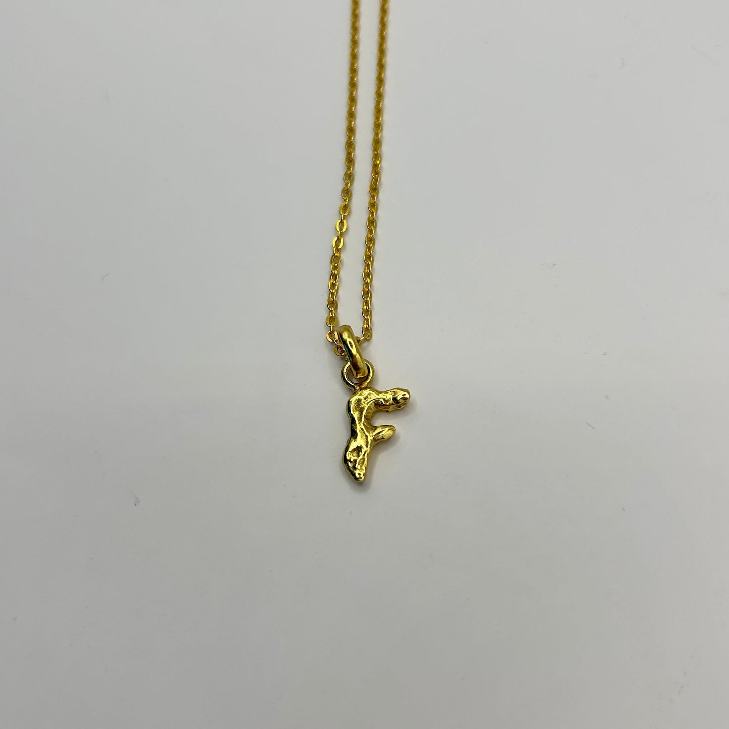 Letter Pendant Gold