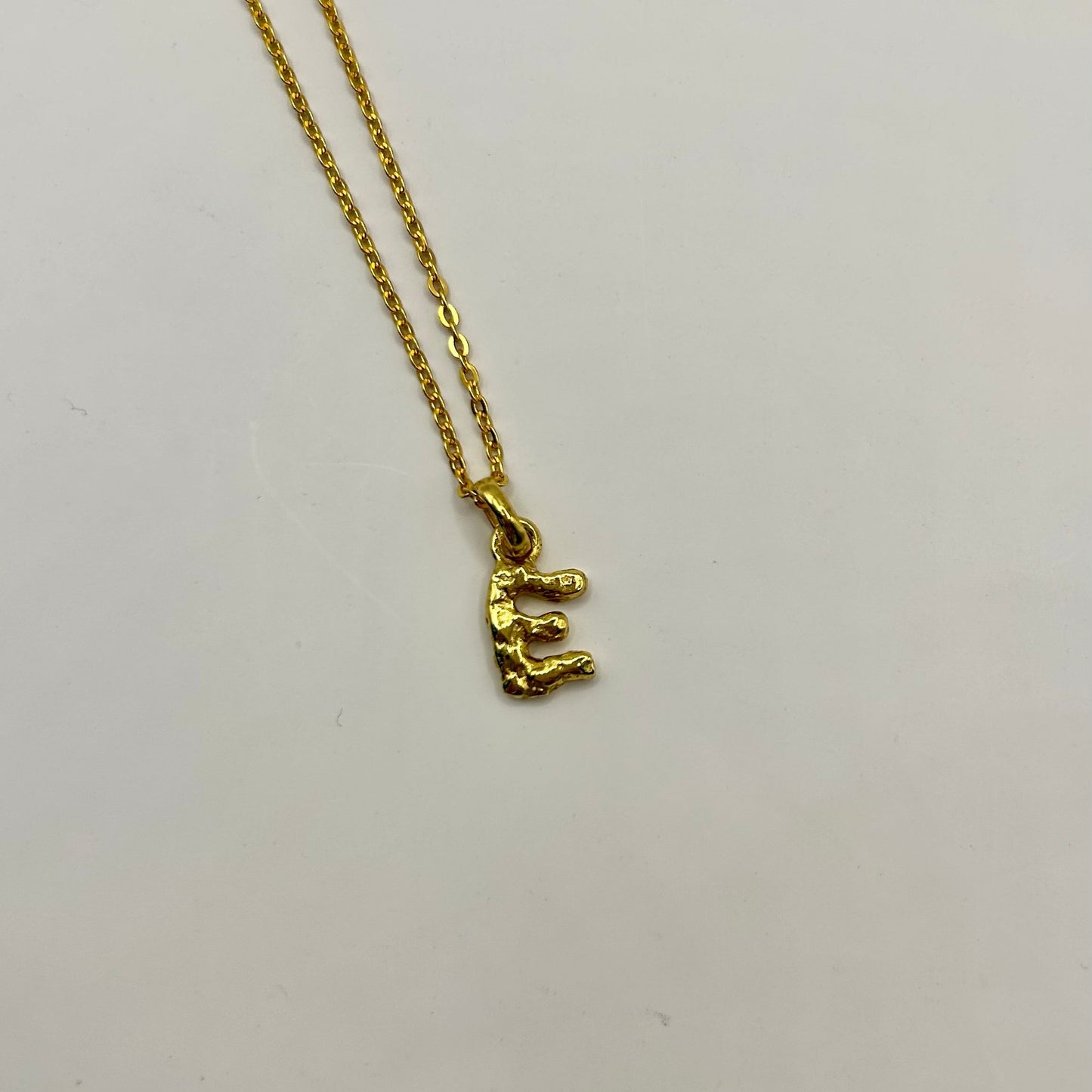 Letter Pendant Gold