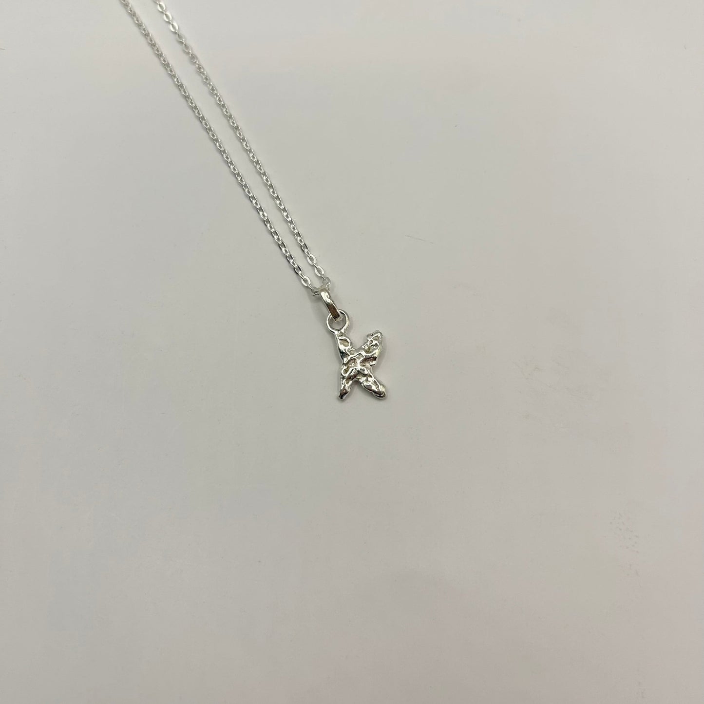 Letter Pendant Silver