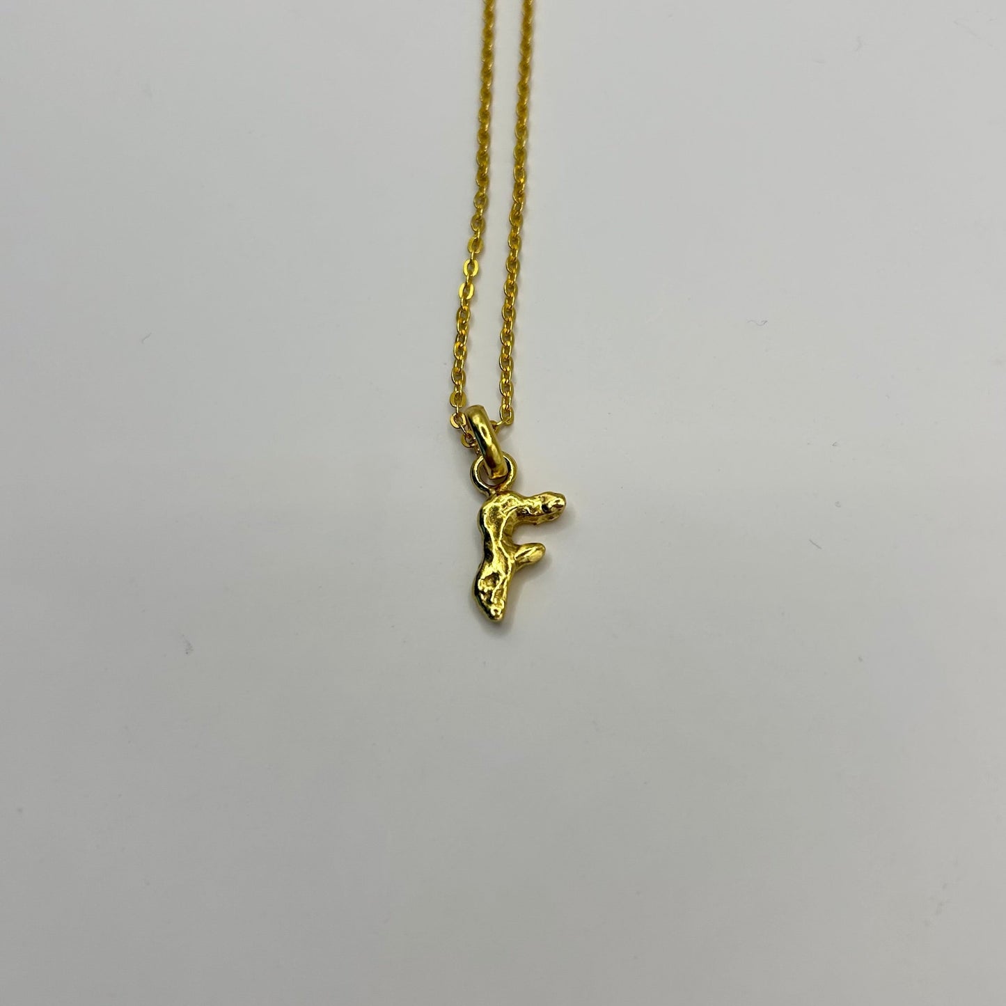 Letter Pendant Gold