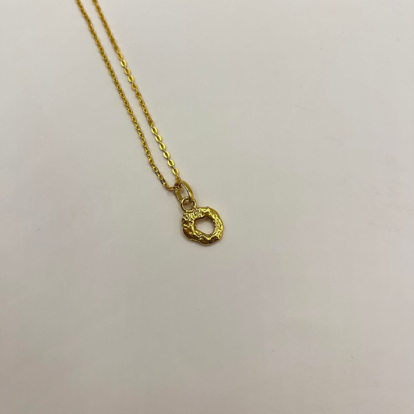 Letter Pendant Gold