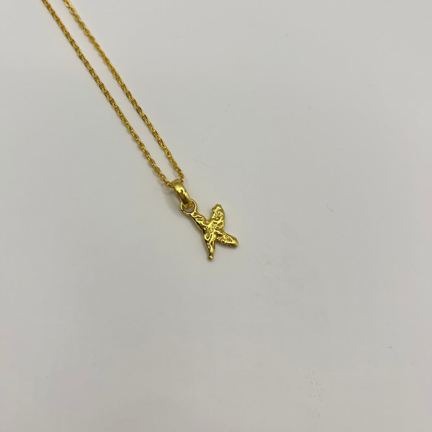 Letter Pendant Gold