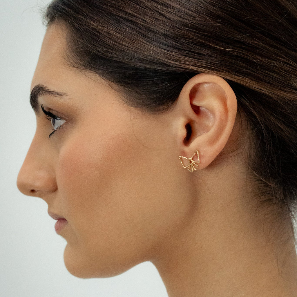 Bow Stud Gold