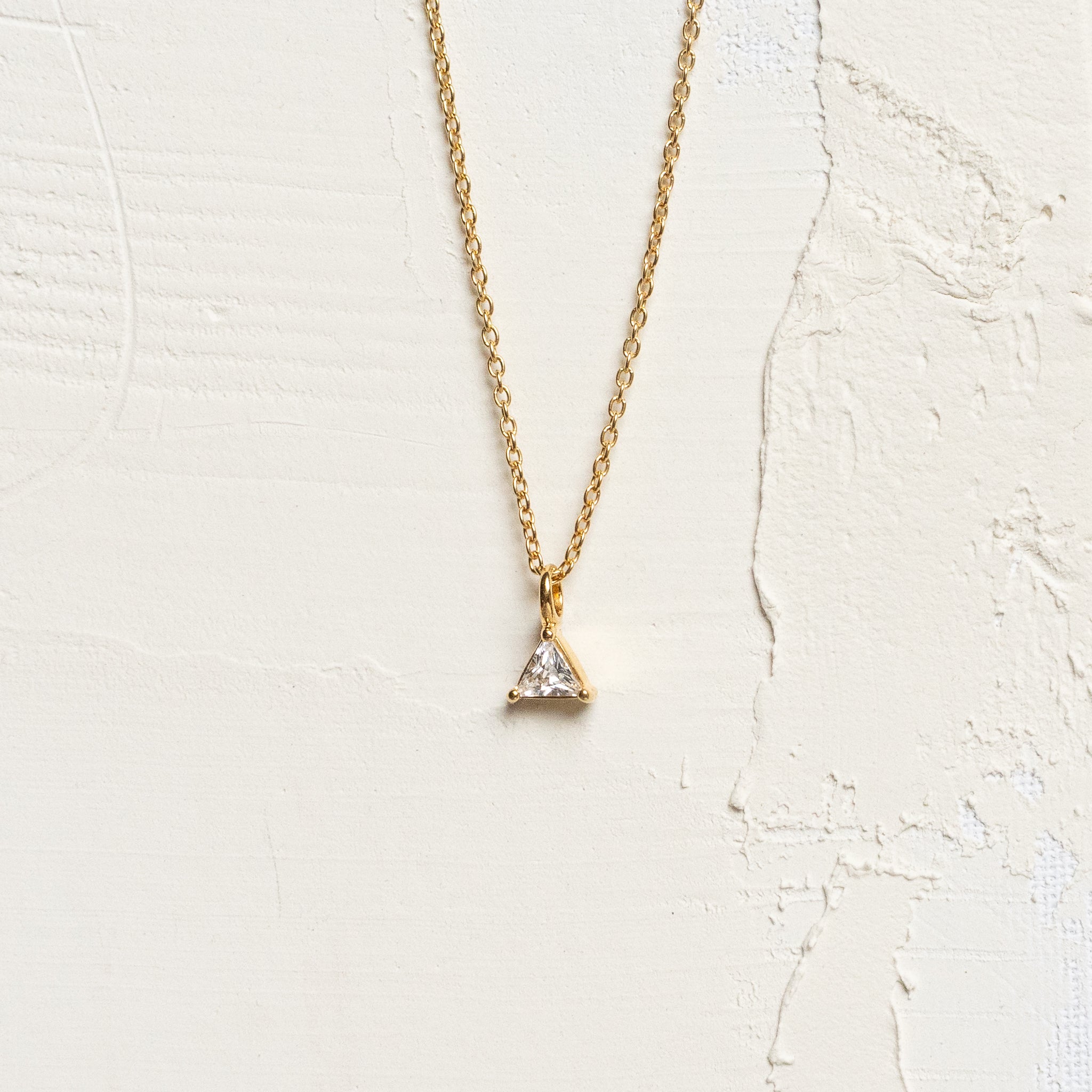 Prism Necklace Gold