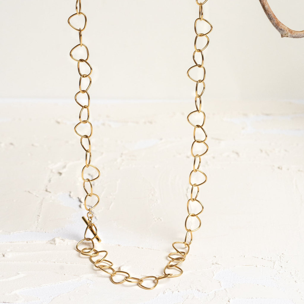 Triangle Link Chain Gold