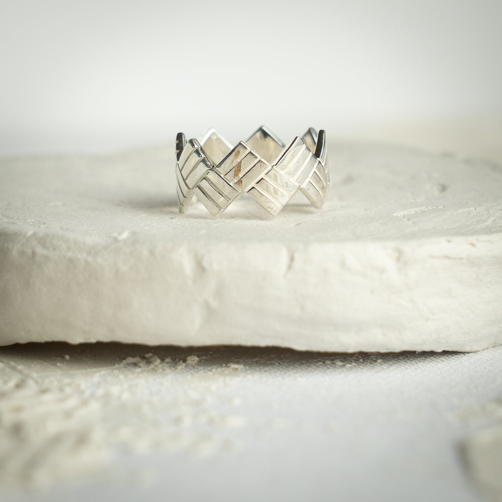 Crown Ring Silver