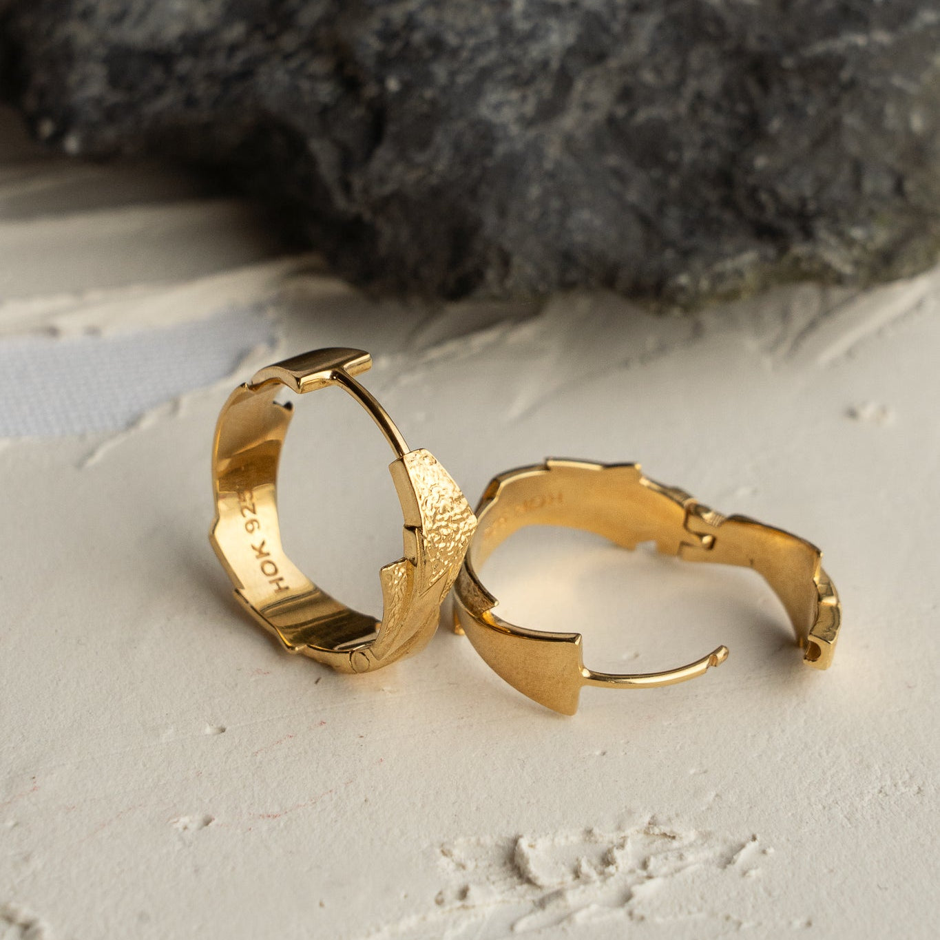 Shard Hoops Gold