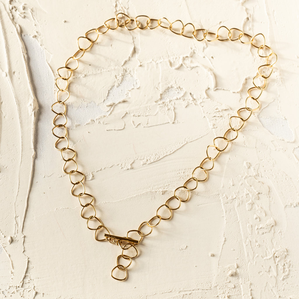 Triangle Link Chain Gold