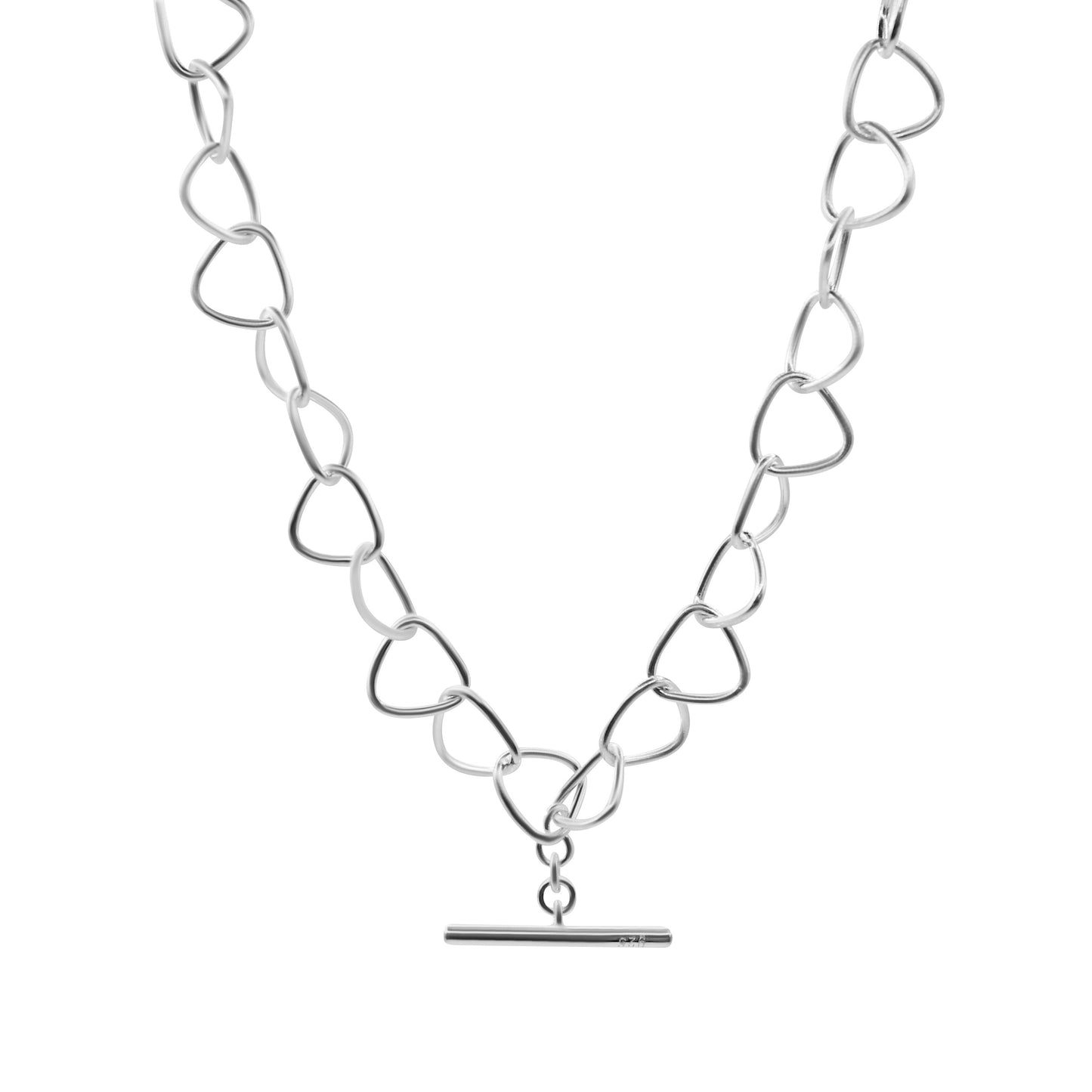 Triangle Link Chain Silver