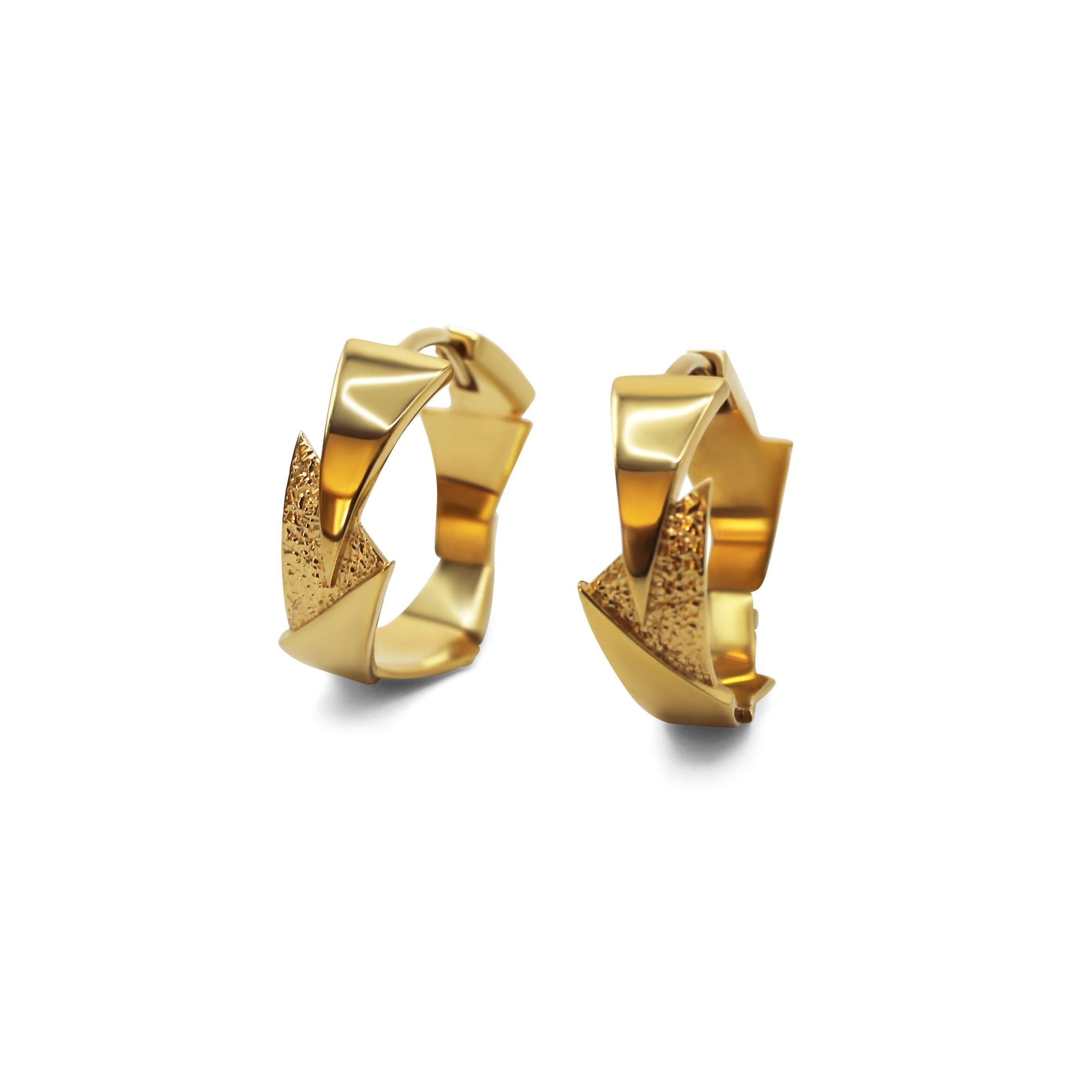 Shard Hoops Gold