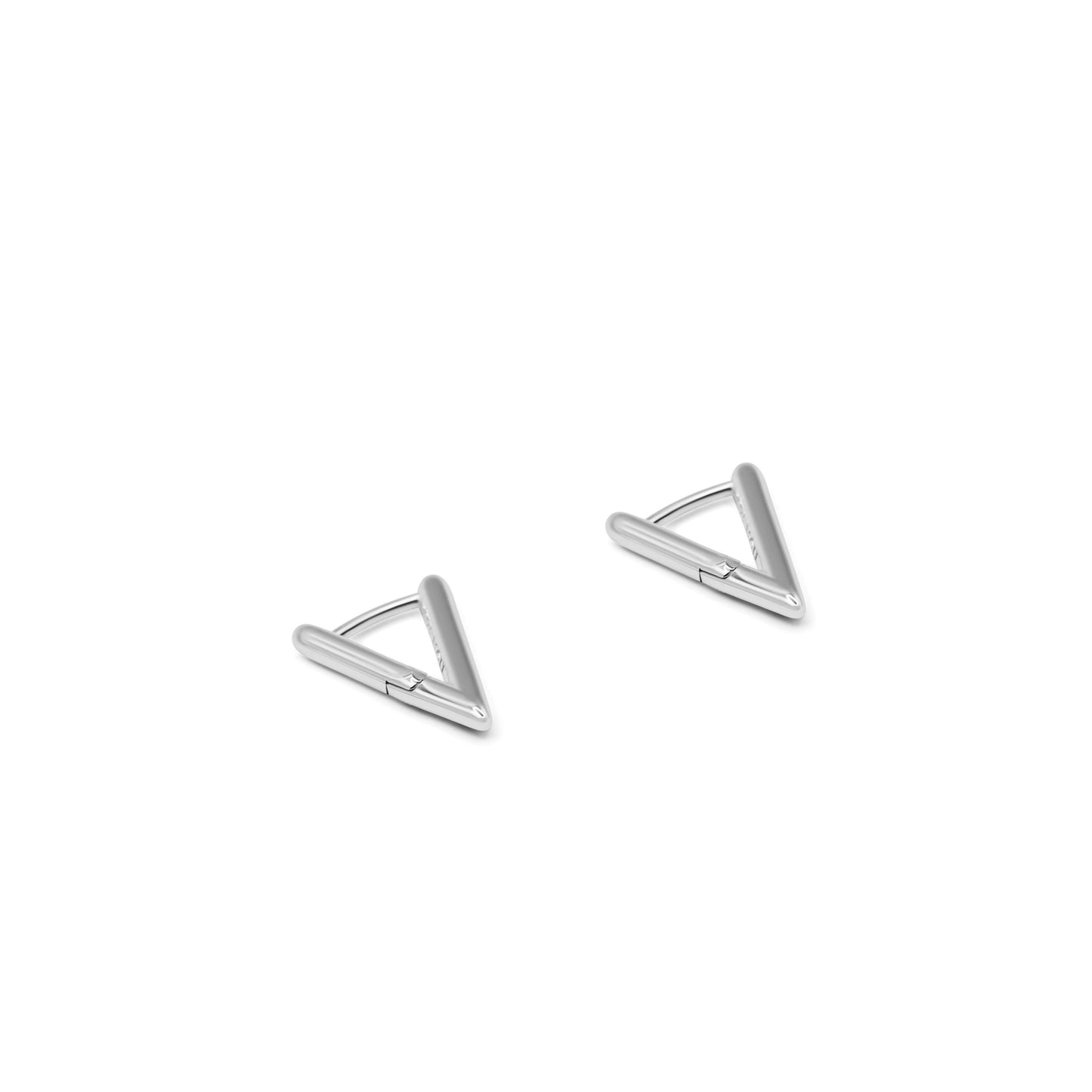 Wishbone Earrings Silver