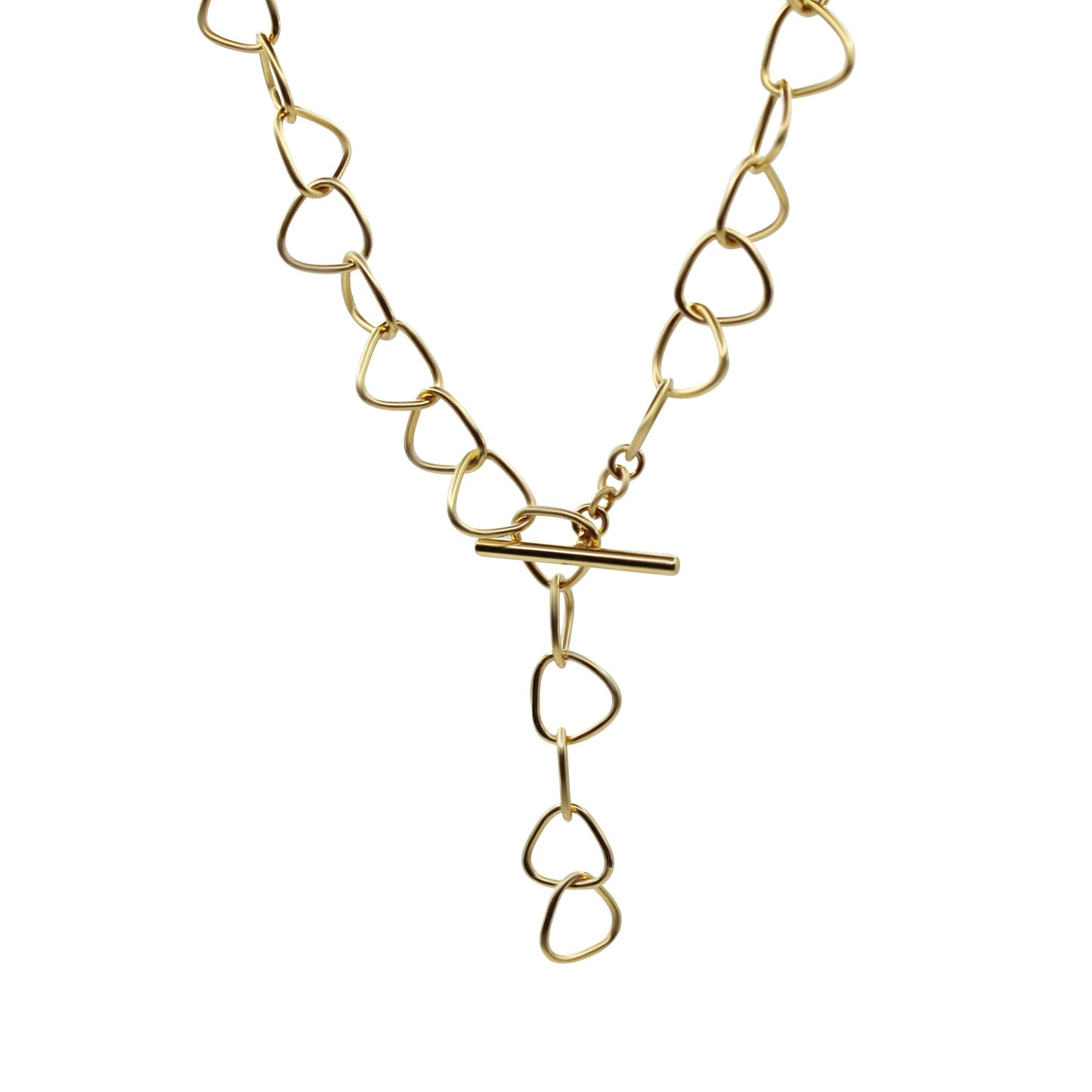 Triangle Link Chain Gold