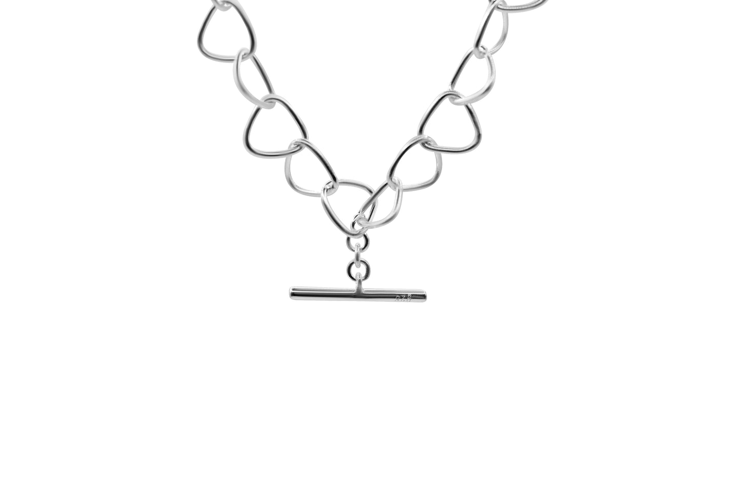 Triangle Link Chain Silver