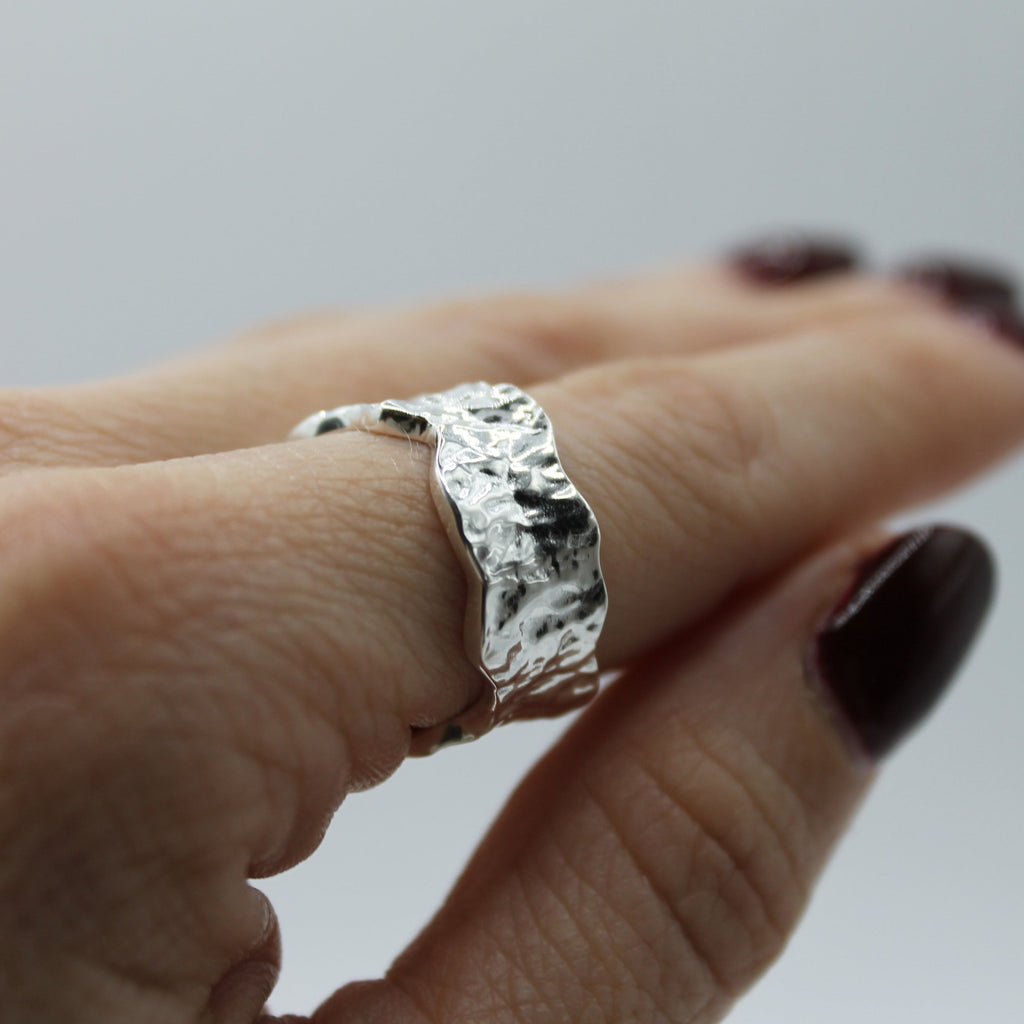 Shoreline Ring Silver
