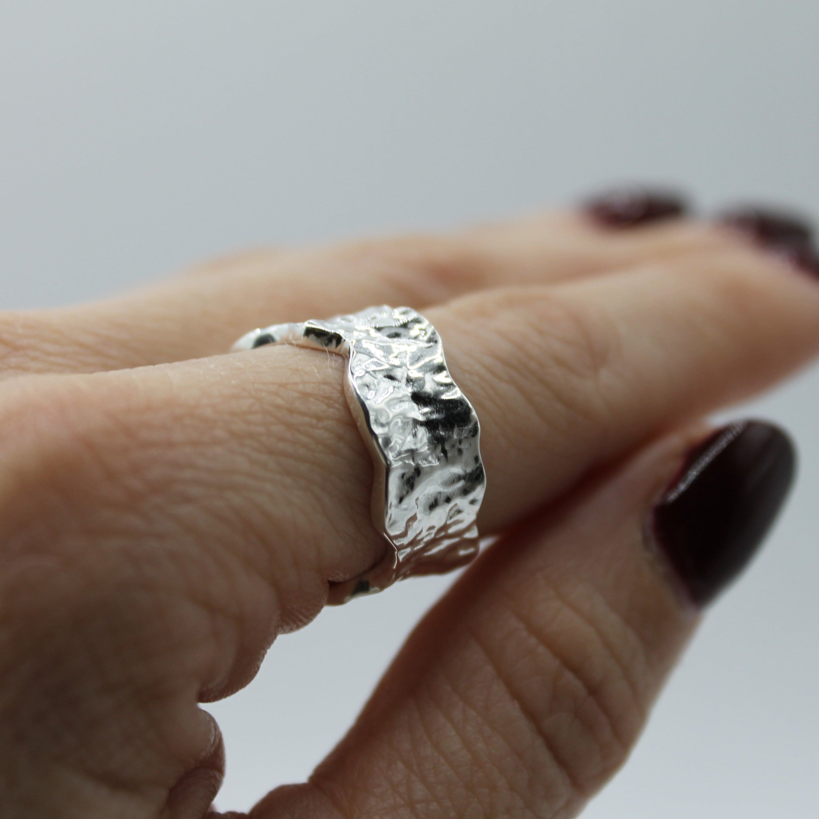 Shoreline Ring Silver